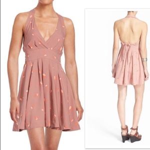 Free people flower pink summer dress